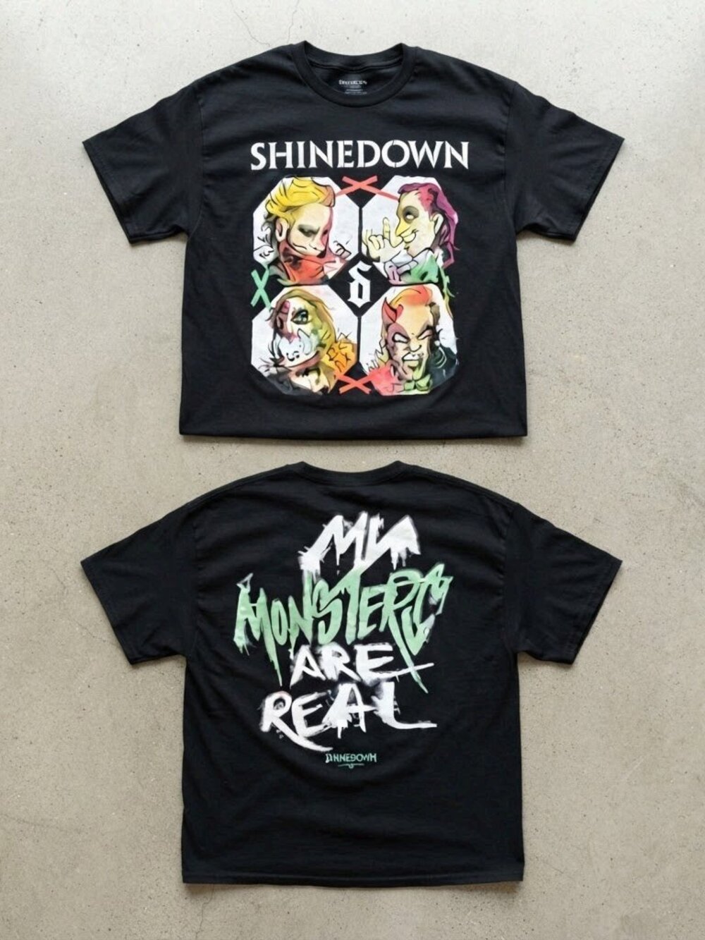 Shinedown Dance Kid Dance Act II 2026 World Tour Black T-Shirt S-4XL